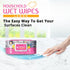 Household Wet Wipes Lemon, 80 Pcs | WBM HOME
